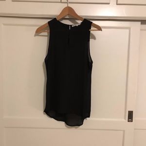 Violet + Claire Chiffon Tank Blouse, long